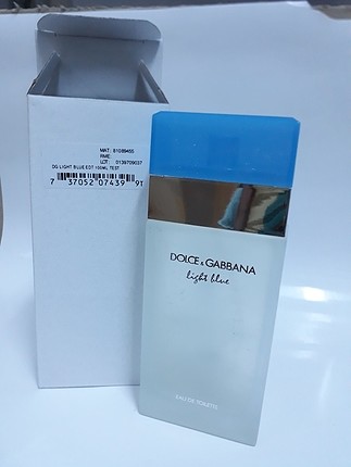 dolce gabbana light blue 100 ml bayan tester parfum 