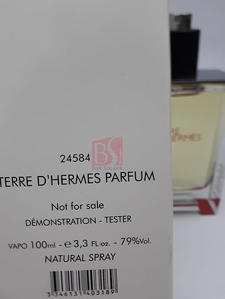 diğer Beden hermes terre d hermes 100 ml edt Erkek tester parfüm