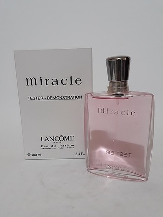 lancome miracle edp 100 ml bayan tester parfum 