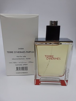 hermes terre d hermes edt 100 ml Erkek tester parfüm 