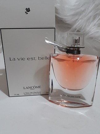 lancome'la vie est belle 75 ml bayan tester parfum 