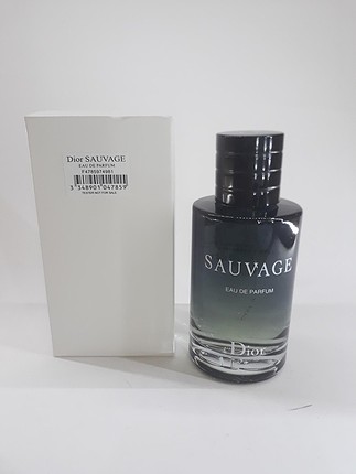 dior sauvage edp 100 ml Erkek tester parfüm 