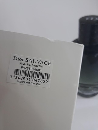 diğer Beden dior sauvage edp 100 ml Erkek tester parfüm 