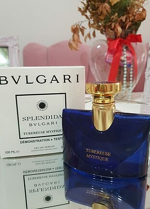 Bvlgari splendida tubereuse mystique 100 ml bayan tester Parfüm 