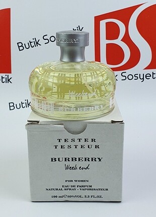 Burberry weekend 100 ml bayan tester Parfüm 