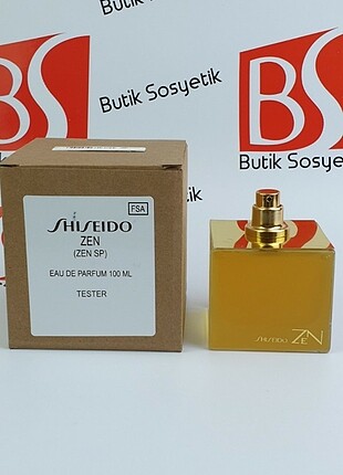 Shiseido zen 100 ml bayan tester Parfüm 