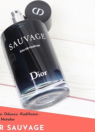 dior sauvage 100 ml erkek tester Parfüm 