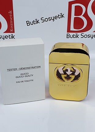 gucci guilty 75 ml bayan tester Parfüm 