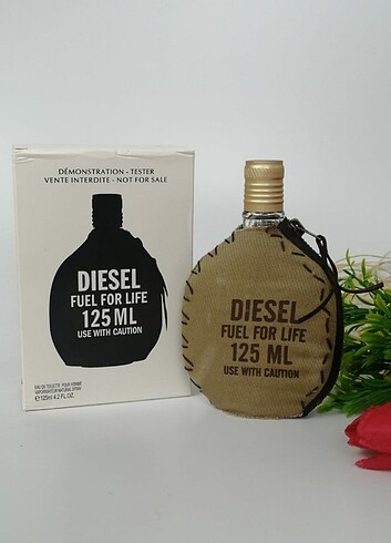 Diesel fuel for life 125 ml erkek tester Parfüm 