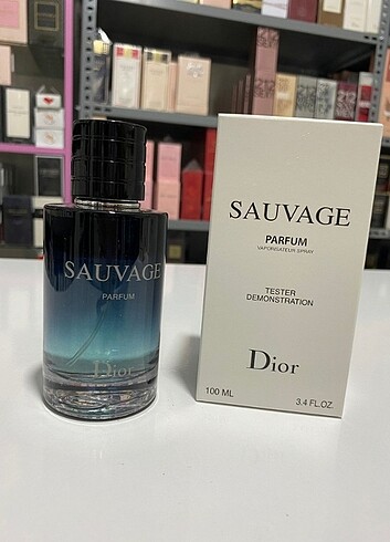 Dior sauvage parfum 100 ml erkek tester parfum 