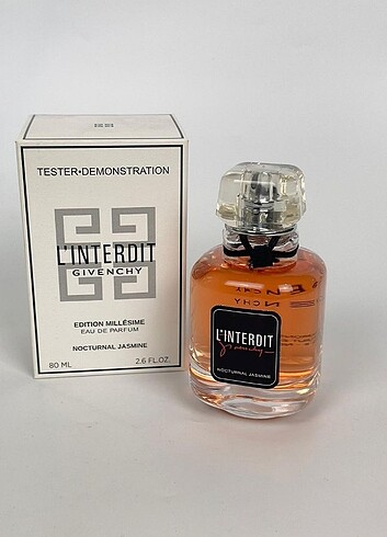 Givenchy l'interdit edition millesime 80 ml kadın tester parfumu
