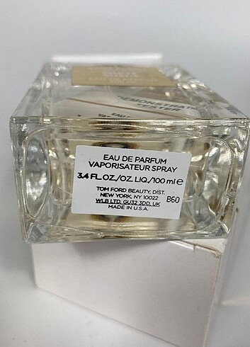  Beden Tom Ford white suede 100 ml kadın tester parfumu 