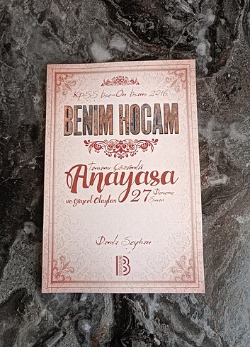 Benim hocam anayasa denemesi 