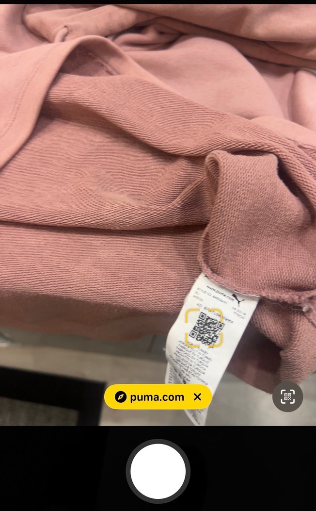Orjinal Puma Pembe Kapüşonlu Oversize Sweatshirt - Görsel 4