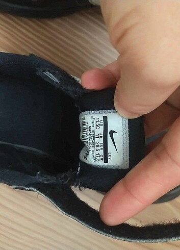 28 Beden nike siyah spor ayakkabi