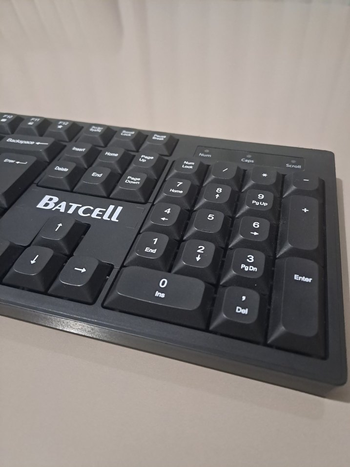 Batcell Siyah Kablosuz Klavye - Görsel 5