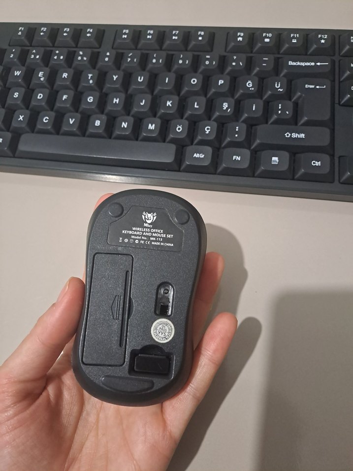 Batcell Siyah Kablosuz Klavye - Görsel 4