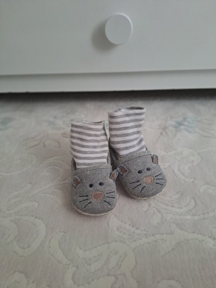 erkek bebek ev ayakkabısı - Görsel 5