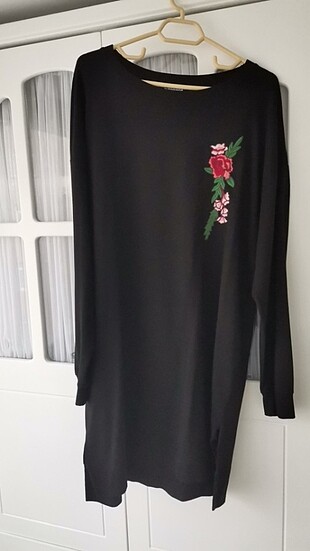 Penye nakış detaylı tunik