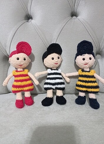 Amigurumi futbolcu bebekler 