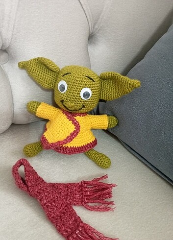 Amigurumi Yoda bebek 