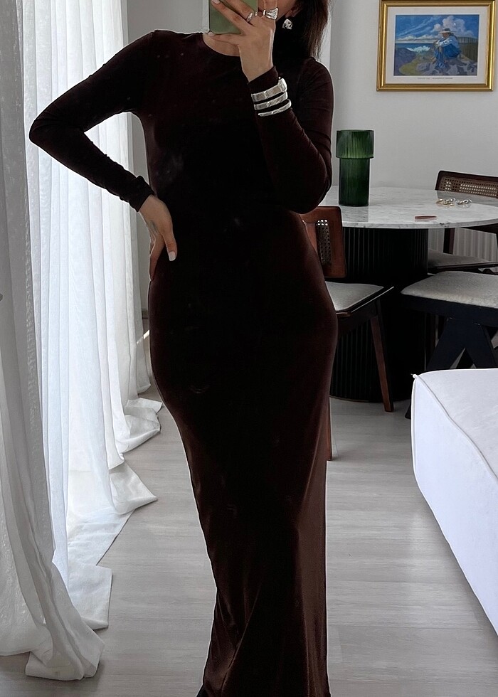 Uzun elbise - Görsel 2