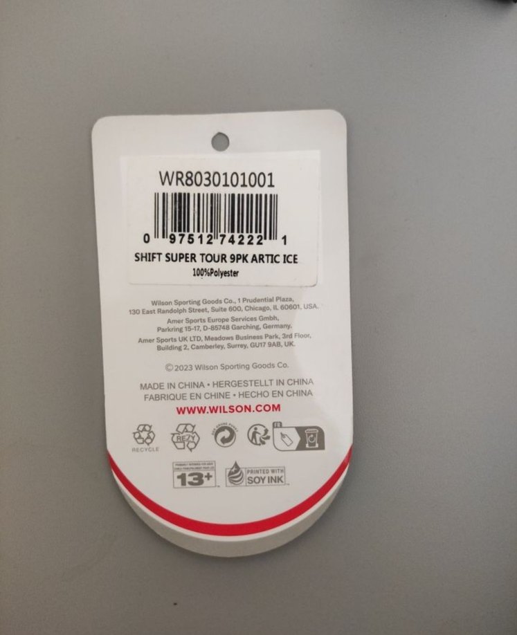 Wilson shift super tour 9lu raket çantası tenis çantası - Görsel 2