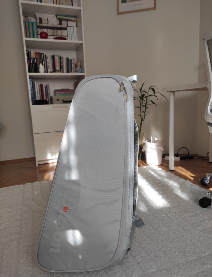 Wilson shift super tour 9lu raket çantası tenis çantası - Görsel 5