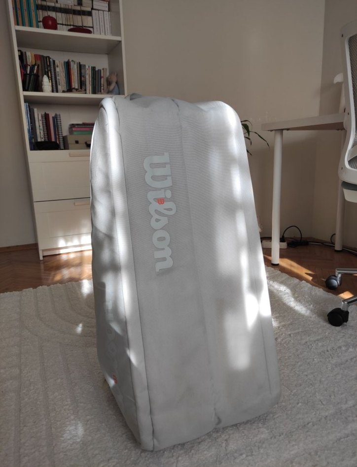 Wilson shift super tour 9lu raket çantası tenis çantası - Görsel 4