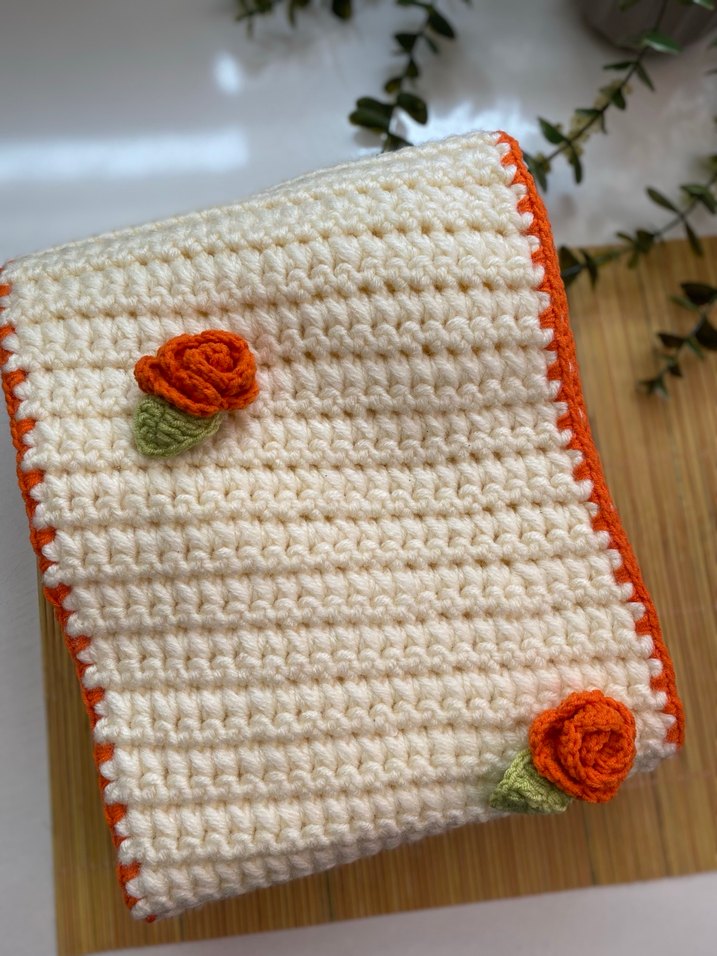 Nakışlı Bohem Tarzı Beyaz Mutfak Havlusu - Görsel 2