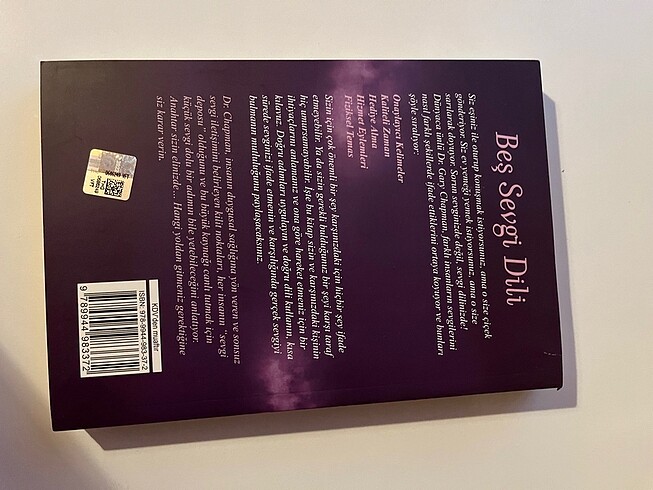 BEŞ SEVGİ DİLİ KİTABI - Görsel 2