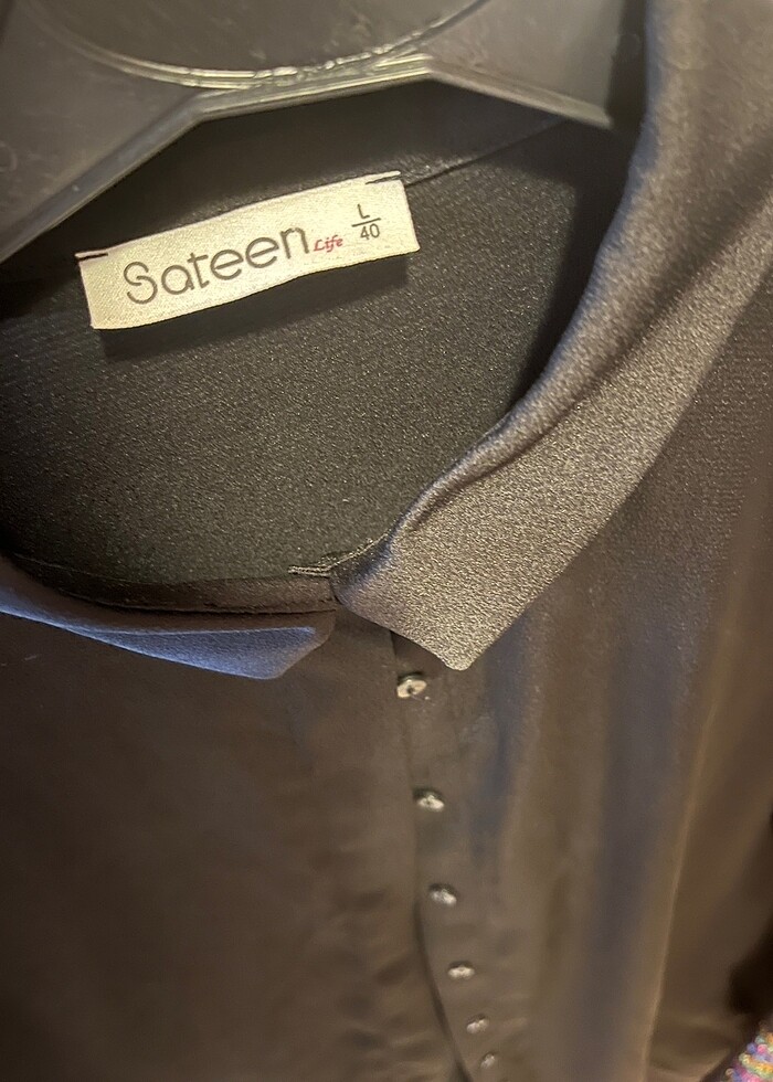 SATEEN MARKA KADIN GÖMLEK BLUZ - Görsel 2