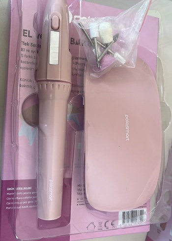 Pembe Pastel Manikür Pedikür Seti - Görsel 4