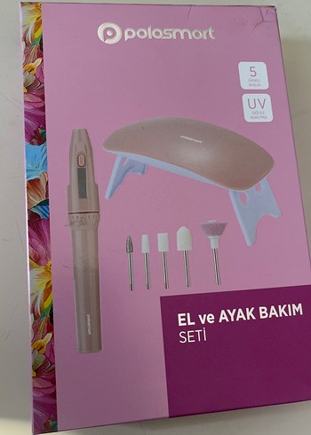 Pembe Pastel Manikür Pedikür Seti - Görsel 3