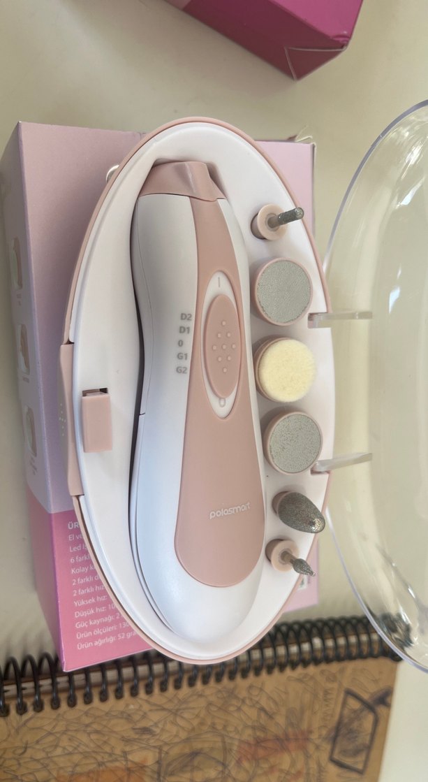 Pembe Pastel Manikür Pedikür Seti - Görsel 2