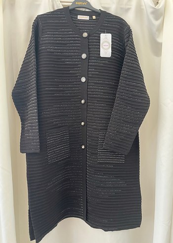 Uzun triko ceket  l,xl beden - Görsel 2