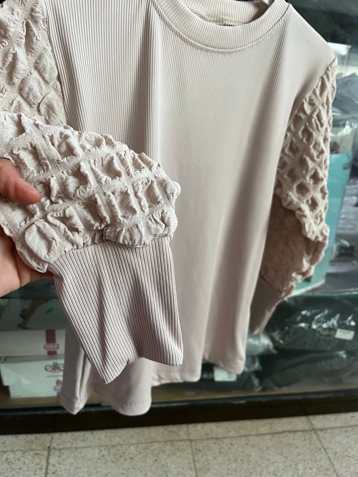 Kız Çocuk Pembe  Bluz - Görsel 4