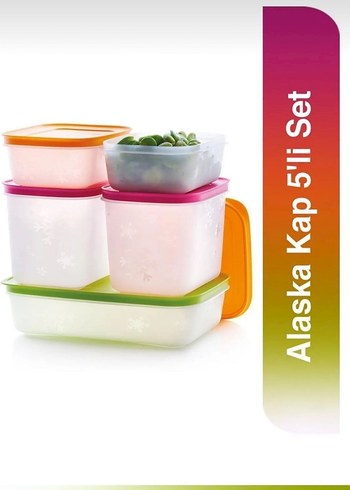 Tupperware Alaska Set 5 li