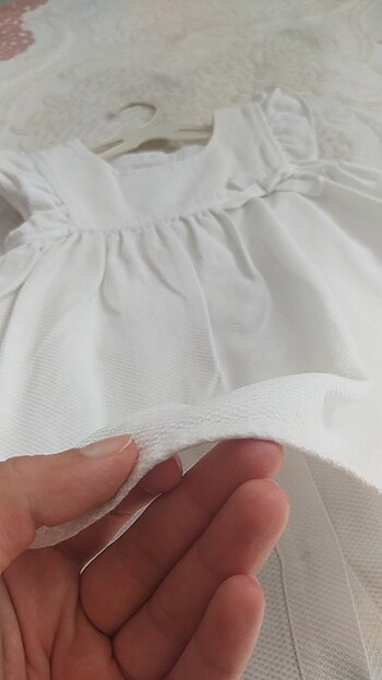 LC Waikiki Kışlık bebek gelinlik elbise