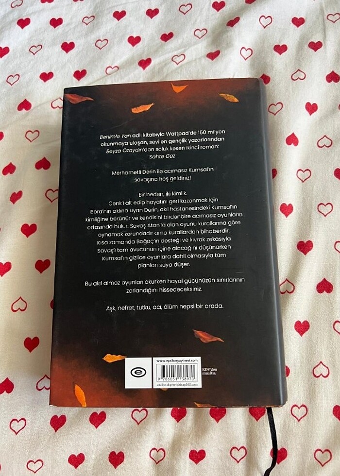 SAHTE GÜZ BEYZA ÖZAYDIN CİLTLİ SIFIR - Görsel 2