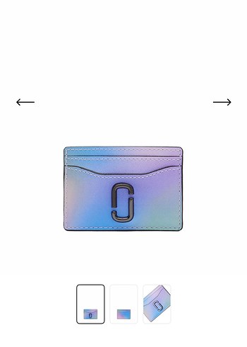 Marc Jacobs Metalik Kartlik