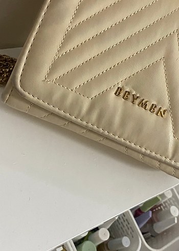  Beden Beymen Beyaz Deri Kadın Çanta