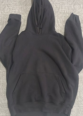 Pull and Bear Pull Bear Gri Xl Kapusonlu Rahat Sweatshirt