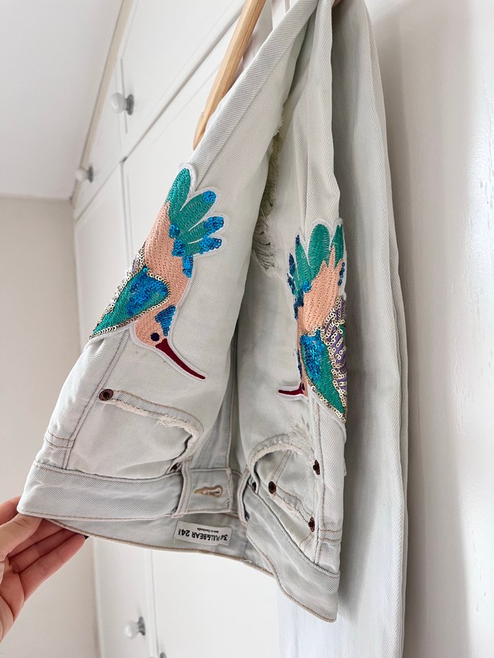 Pull and Bear Yırtık Hummingbird Denim Jean — görsel 7/8