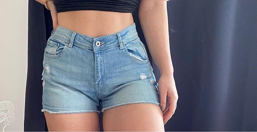 Bershka Kot Şort