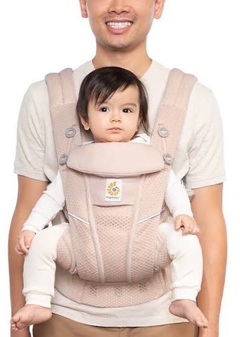 Ergobaby Omni breze Bebek Kanguru Pembe - Görsel 6