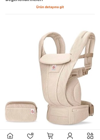 Bej Bebek Taşıyıcı - Görsel 4