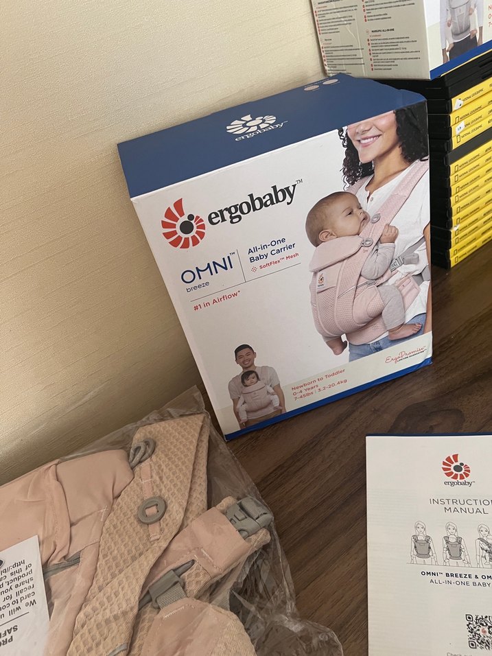 Ergobaby Omni Breeze Bebek Taşıyıcı - Pink - Görsel 3