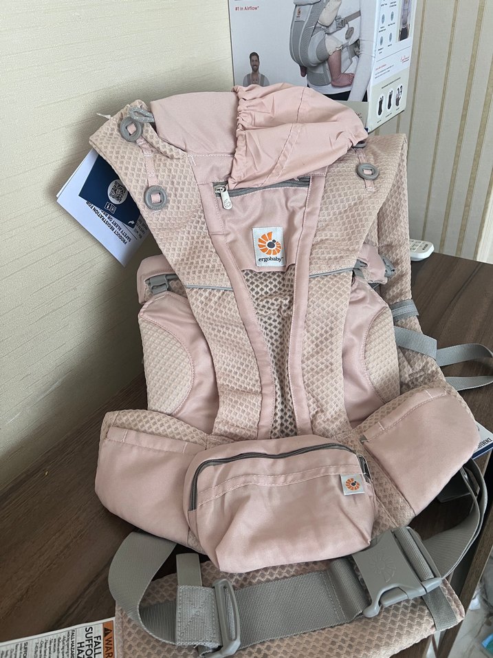 Ergobaby Omni Breeze Bebek Taşıyıcı - Pink - Görsel 5