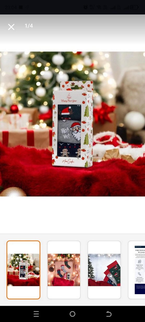 yılbaşı Çorap Seti - Görsel 3